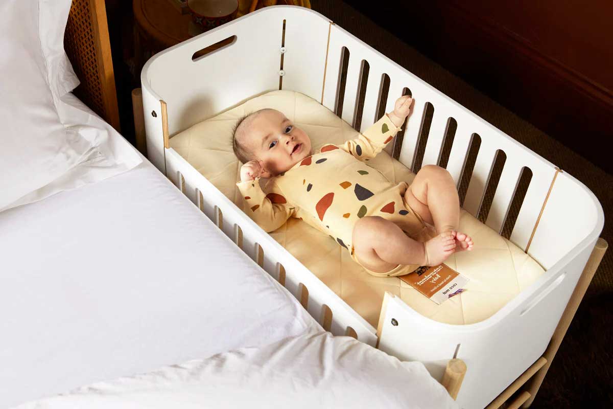 baby bjorn cradle mattress size